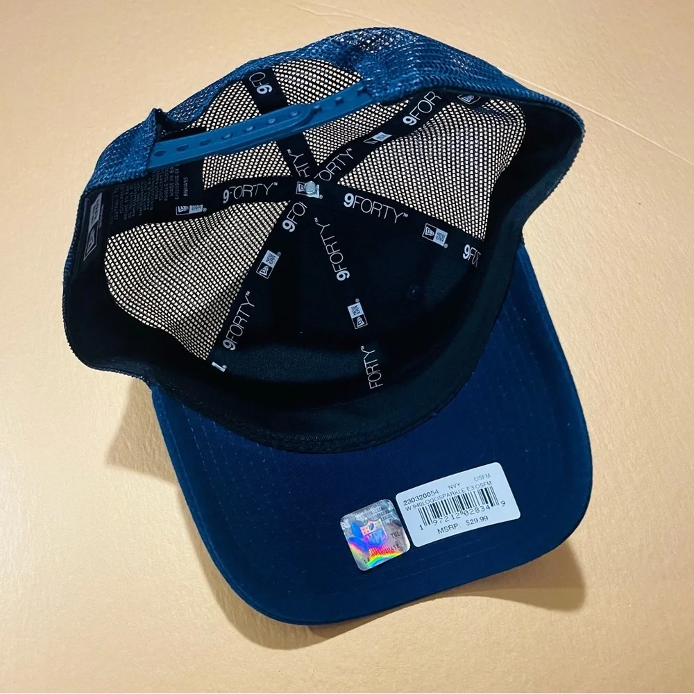New Era NFL Dallas Cowboys Women’s SnapBack Trucker Blue Adjustable Cap Hat NEW